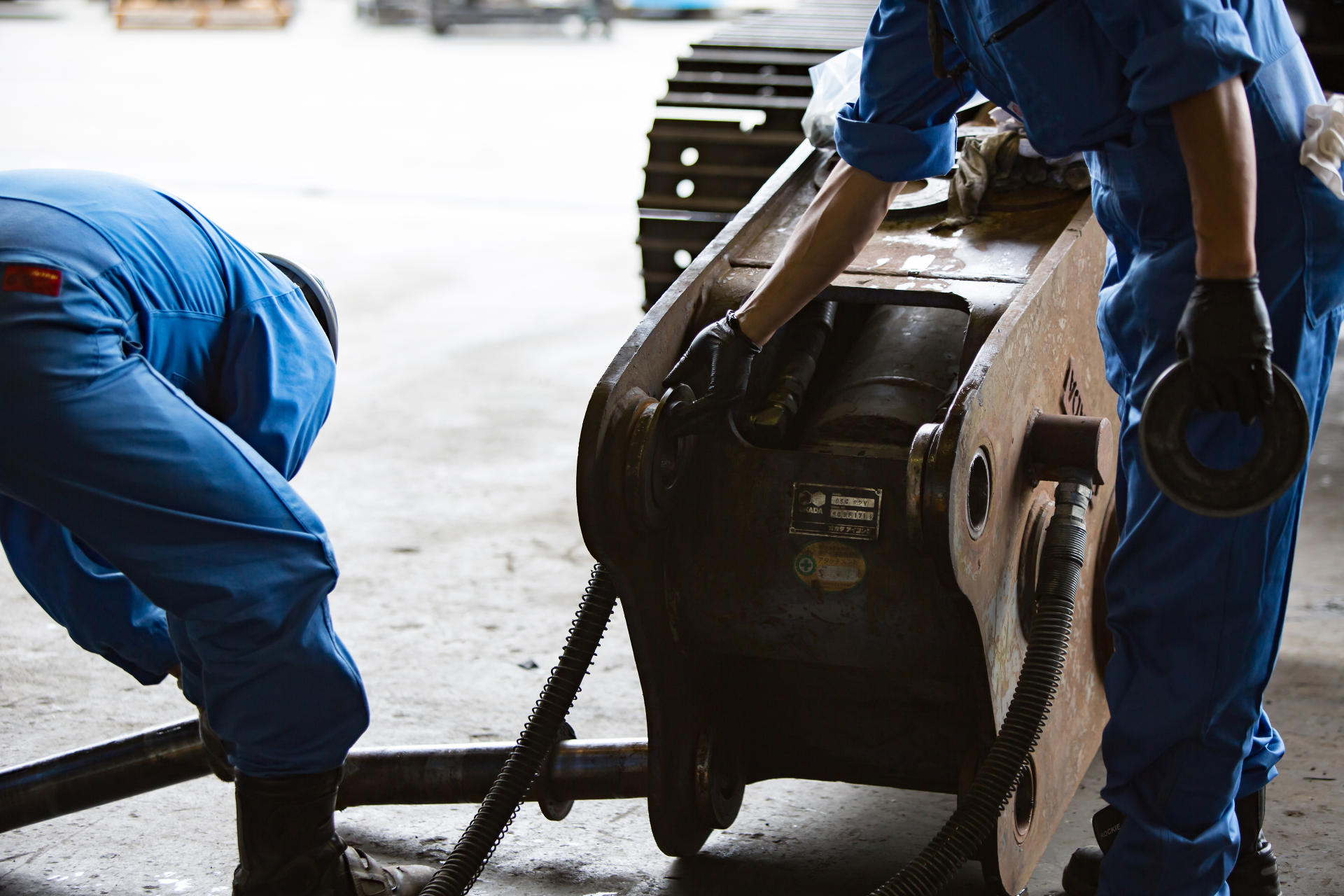 建設・産業機械の車検画像